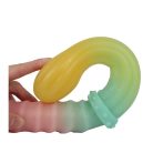 Double Playz - Double Dildo Rainbowy Kétvégű dildo