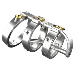 Chastity cage with Full Mechanic rod  Farokketrec