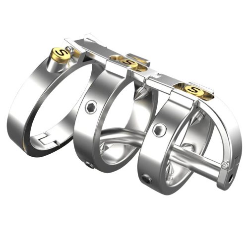 Chastity cage with Full Mechanic rod  Farokketrec