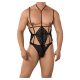 CandyMan - Flora Lace Body Black L/XL  body