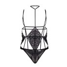 CandyMan - Flora Lace Body Black L/XL  body