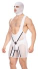 Barcode Berlin - Face Mask White balaclava maszk