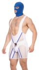 Barcode Berlin - Face Mask Blue balaclava maszk