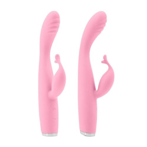 Ns Novelties Luxe   Skye   Pink Klitoriszkaros vibrátor