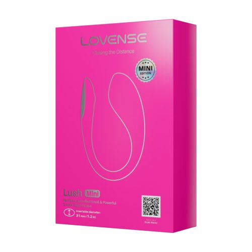 LOVENSE Lush Mini - okos vibrotojás (pink)