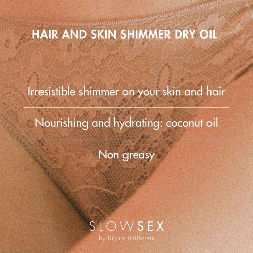 Bijoux Cosmetiques Hair and skin shimmer dry oil szexis olaj