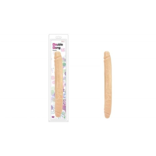 Charmly Pliable Double Dong 13" Flesh Kétvégű dildo