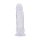 7.0 Inch Dildo-Clear Tapadókorongos dildo