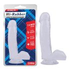 7.0 Inch Dildo-Clear Tapadókorongos dildo