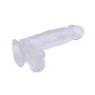 7.0 Inch Dildo-Clear Tapadókorongos dildo