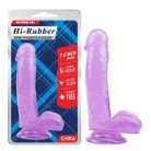 7.0 Inch Dildo-Purple Tapadókorongos dildo