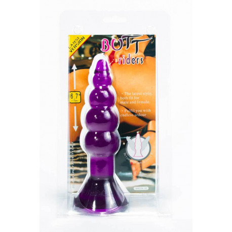 Debra Butt Riders Anal Plug Purple
