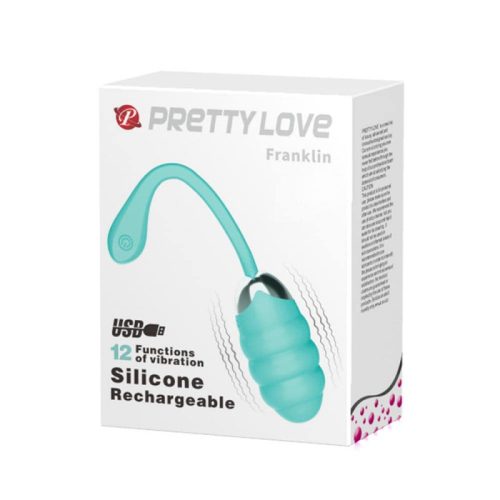 Pretty Love Franklin Turquoise    Vibrációs tojás