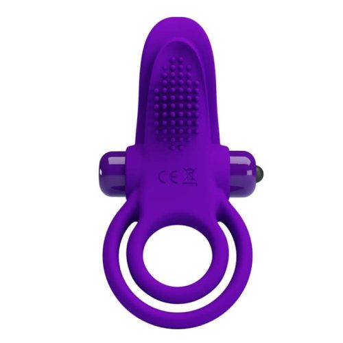 Pretty Love Vibrant Penis Ring Purple  Vibrációs péniszgyűrű