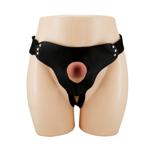 Pretty Love Stark Harness Briefs Flesh Felcsatolható vibrátor