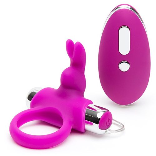  Happy Rabbit - Remote Control Vibrációs péniszgyűrű