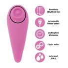 FEELZTOYS Femmegasm violet - akkus, vízálló hüvelyi és csikló vibrátor