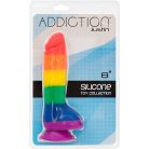 Naked Addiction - Justin 8 Inch  Tapadókorongos dildó