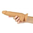 Naked Addiction - Dual Density Silicone   Caramel dildo