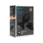 B-Vibe - Vibrating Jewel Plug L/XL Black vibrációs anál plug