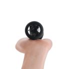 B-Vibe - Vibrating Jewel Plug L/XL Black vibrációs anál plug