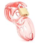 CB-X - CB-3000 Chastity Cock Cage Red 37 mm Farokketrec