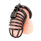 Blueline - Deluxe Chastity Cage Black Farokketrec