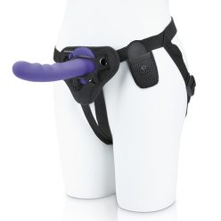   Pegasus - 6 Curved Wave Silicone Peg with harness Felcsatolható vibrátor