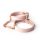 Crave - ID Cuffs Pink/Rose Gold mandzsetta