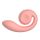 Snail Vibe - Gizi vibrator Peachy Pink  G-pont vibrátor