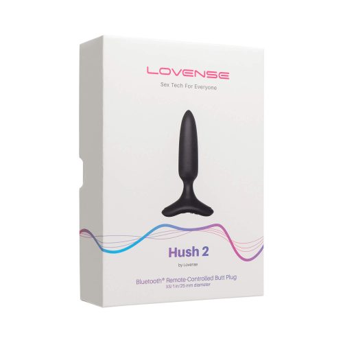 Lovense - Hush 2 XS - akkus kis anál vibrátor (25mm) 