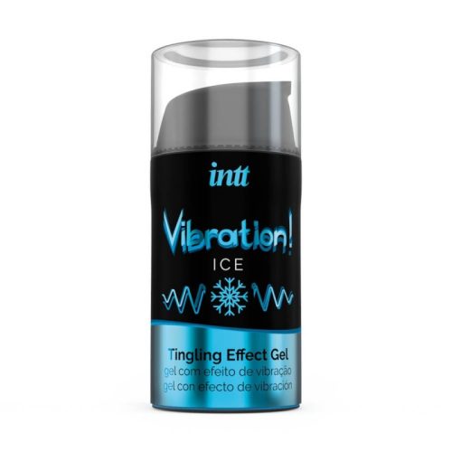 INTT VIBRATION ICE AIRLESS BOTTLE 15ML + BOX női-férfi vágyfokozó