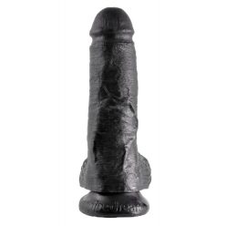   Pipedream King Cock 8" Cock with Balls tapadókorongos dildó herékkel
