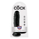 Pipedream King Cock 8" Cock with Balls tapadókorongos dildó herékkel