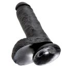 Pipedream King Cock 8" Cock with Balls tapadókorongos dildó herékkel