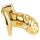  Cock Lock - Very Lock chastity cage gold Farokketrec