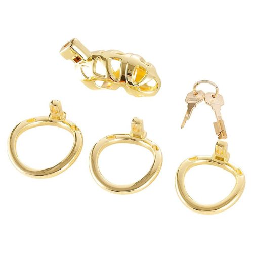  Cock Lock - Very Lock chastity cage gold Farokketrec