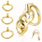  Cock Lock - Very Lock chastity cage gold Farokketrec