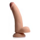 USA Cocks 8 Inch Ultra Real Dual Layer Tapadókorongos dildó