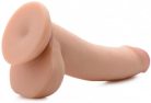 USA Cocks 8 Inch Ultra Real Dual Layer Tapadókorongos dildó