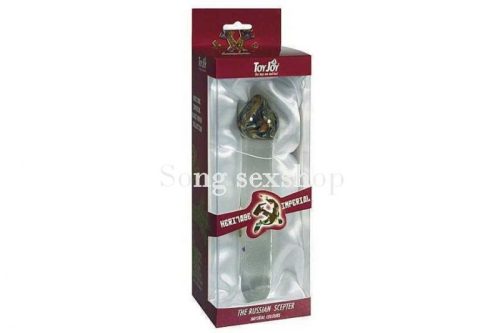 GLASS WORXX RUSSIAN SCEPTER - üveg dildo   