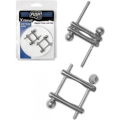   Push Xtreme Fetish - Nipple Press with Ball mellbimbó szorító