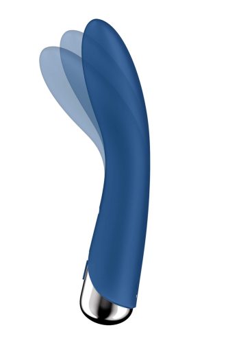 Satisfyer Spinning Vibe 1 Blue - forgó fejes vibrátor
