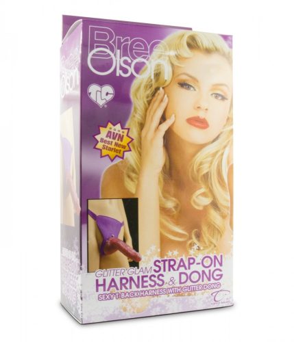 Topco Bree Olson Stab-On Harness & Dong  felcsatolható dildo