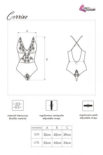 LivCo Corsetti   Corrine L/XL - body
