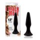 Black Mont L Silicone Plug    fenékdugó