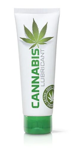 Cannabis CBD Water Based Lubricant Tube 125 ml. Vízbázisú síkosító