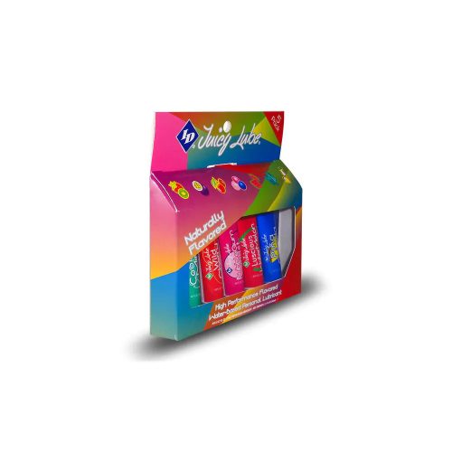 ID Juicy Lube 12 ml. Travel Tube Assorted-5-Pack Ízesített síkosító