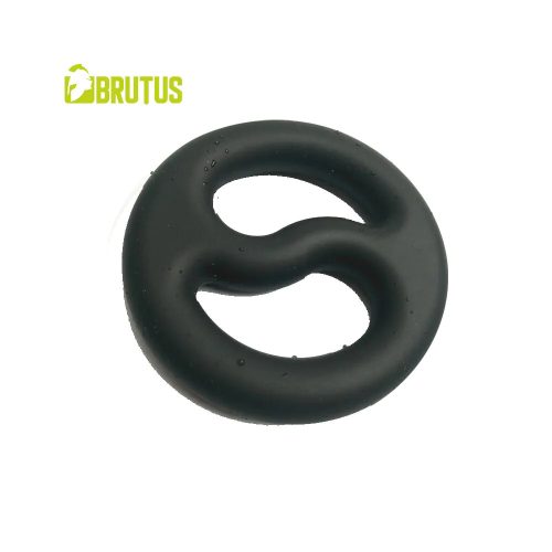 BRUTUS Yin-Yang - Silicone Cock And Ball Duo péniszgyűrű