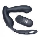 7X P-Strap Milk & Vibe Prostate Stimulator With Cock & Ball Prosztata vibrátor